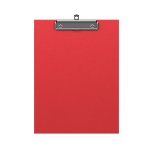 Picture of CLIPBOARD A4 SINGLE RED